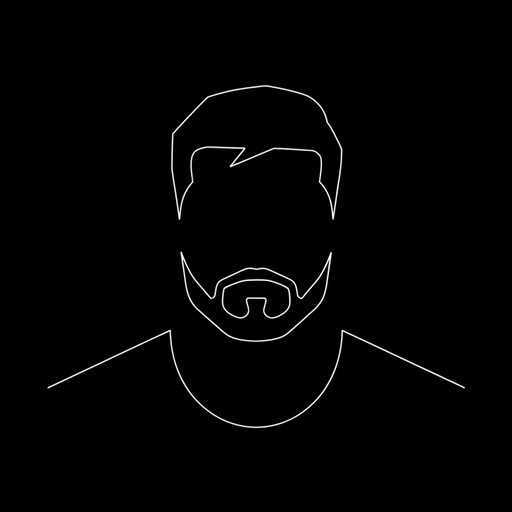 Line portrait of Mo Aziz